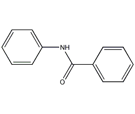 Benzanilide structural formula
