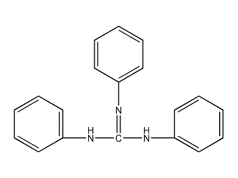 1,2,3-triphenylguanidine structural formula