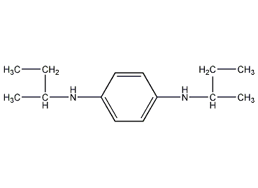 N,N'-di-sec-butylphenylenediamine structural formula