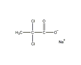 Sodium 2,2-dichloropropionate structural formula