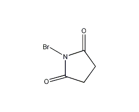 N-bromosuccinimide structural formula