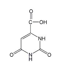 Orotic acid structural formula