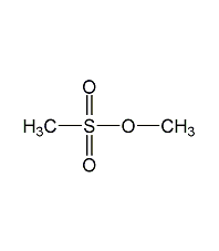 Methyl methanesulfonate structural formula