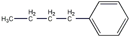 Butylbenzene structural formula