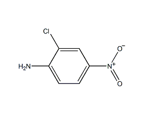 2-Chloro-4-nitroaniline structural formula