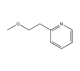 2-(2-methoxyethyl)pyridine structural formula