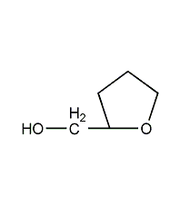 Tetrahydrofurfuryl alcohol structural formula