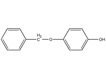 4-Benzyloxyphenol structural formula