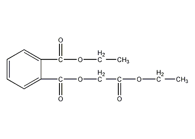 Monoethylene glycol phthalate structural formula