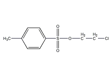 2-Chloroethyl p-toluenesulfonate structural formula