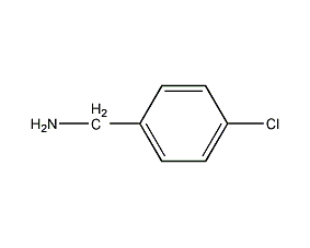 4-chlorobenzylamine structural formula