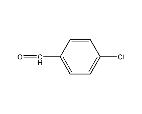 4-Chlorobenzaldehyde Structural Formula