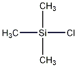 Trimethylchlorosilane structural formula