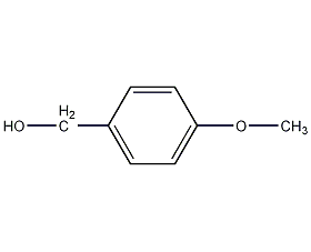 4-Methoxybenzyl alcohol structural formula