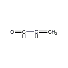 Acrolein structural formula