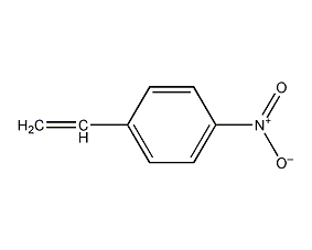 4-nitrostyrene structural formula