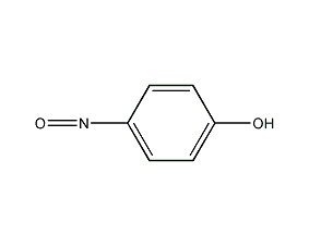 Structural formula of p-nitrosophenol