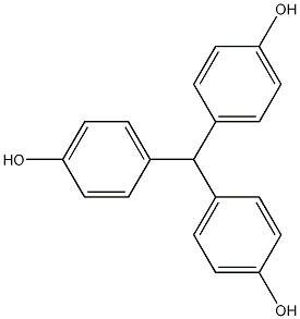 4,4',4''-Trihydroxytrimethylbenzene structural formula