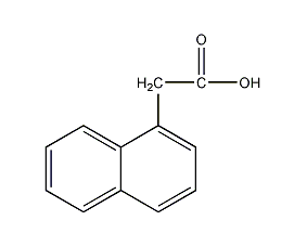 1-naphthaleneacetic acid structural formula