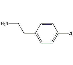 2-(4-chlorophenyl)ethylamine structural formula