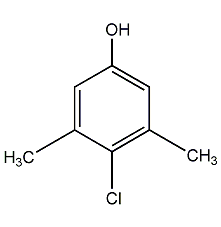 4-chloro-3,5-xylenol structural formula
