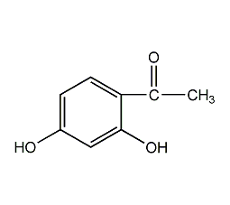 2',4'-dihydroxyacetophenone structural formula