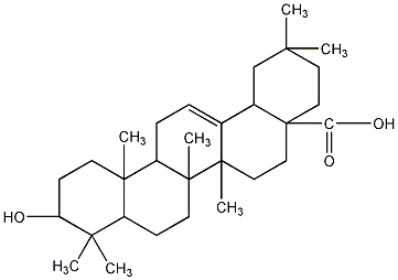 Structural formula of earth angelic acid