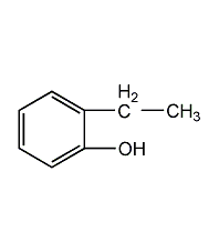 2-ethylphenol structural formula