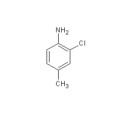 2-Chloro-4-methylaniline structural formula
