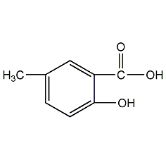 5-methylsalicylic acid structural formula