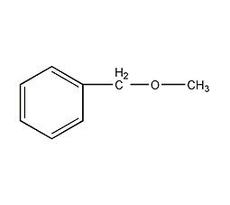 Benzyl methyl ether structural formula