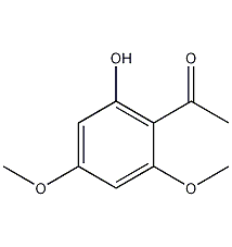 2'-hydroxy-4',6'-dimethoxyacetophenone structural formula