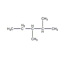 2,3-dimethylpentane structural formula