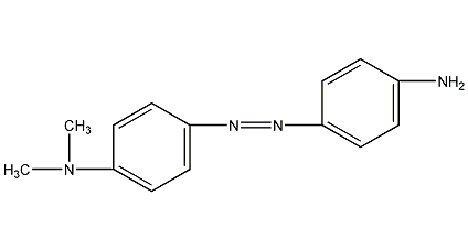 4-amino-4'-dimethylaminoazobenzene structural formula
