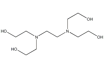 ethylenediaminetetraethanol structural formula