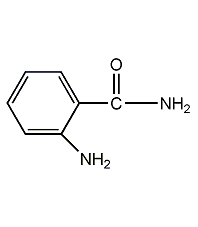 2-aminobenzamide structural formula
