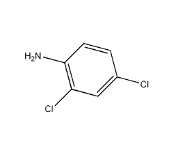 2,4-dichloroaniline structural formula