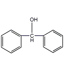 Diphenylcarbinol Structural Formula