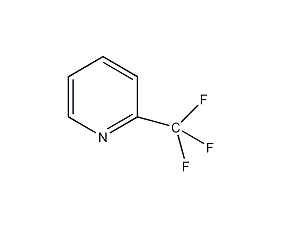 2-(trifluoromethyl)pyridine structural formula