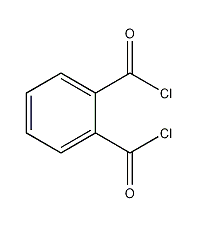Phthaloyl chloride structural formula