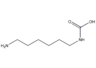 Hexamethylenediamine carbamate structural formula