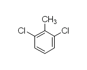 2,6-Dichlorotoluene Structural Formula