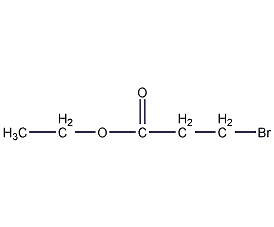 3-bromopropionic acid ethyl ester structural formula