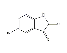 5-bromoisatin structural formula