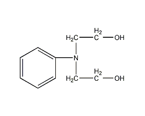 N-phenyldiolamine structural formula