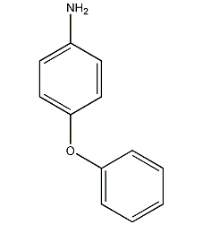 4-phenoxyaniline structural formula