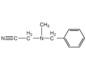 N-(2-cyanoethyl)-N-methylaniline structural formula