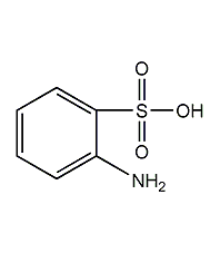 Anthranilic acid structural formula