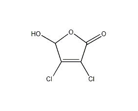 Furfuryl chloric acid structural formula