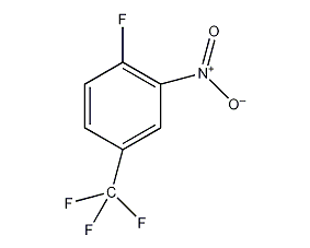 4-fluoro-3-nitrotrifluorotoluene structural formula